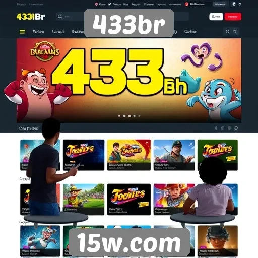 Acessibilidade do site 433br para novos jogadores